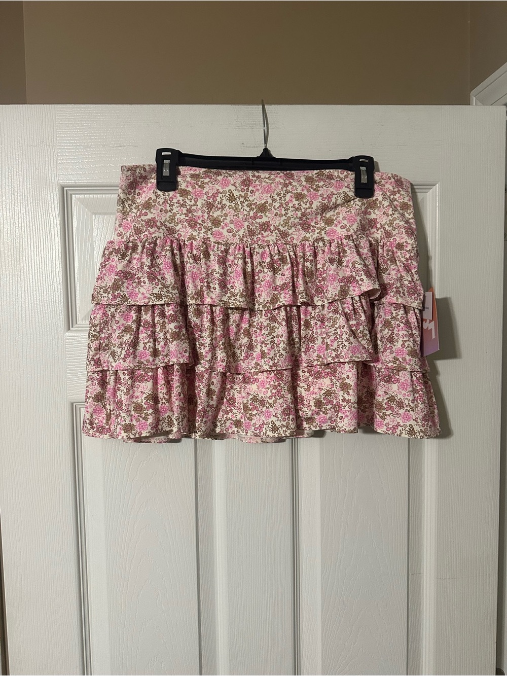 Joylab Ruffle Mini Skort - Pink XL